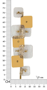 Zidna Svjetilka Glassy Cm 24x13x76