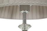 Stolna Lampa Srebrna Cm Ø 30x56