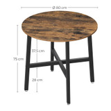 Stol za blagovanje KDT080B01V1