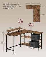 Računalni stol LWD098B01