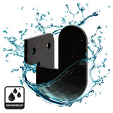 Vješalica Luxa metalna vješalica, crni set od 3 kom