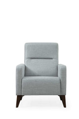 Wing Chair Kristal - svijetlo siva