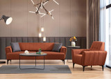 1-sjed Sofa Hamlet - crijep crvena