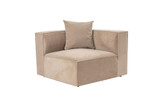 1-sjed Sofa Sora L1 - Cappucino v2