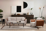 1-sjed Sofa Aren - bež