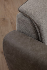 1-sjed Sofa Aren - Sivi