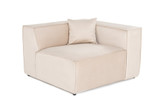1-sjed Sofa Lora 1R - Krem