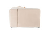 1-sjed Sofa Lora 1R - Krem