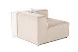 1-sjed Sofa Lora 1R - Krem