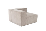1-sjed Sofa Lora 1R - Mocha