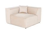 1-sjed Sofa Lora L1 - Krem