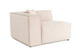 1-sjed Sofa Lora L1 - Krem