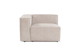1-sjed Sofa Lora L1 - Mocha
