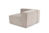 1-sjed Sofa Lora L1 - Mocha