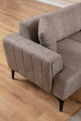 Sofa s 2 sjedala Hamlet - svijetlosmeđa