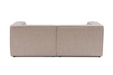 Sofa s 2 sjedala Sora 2 - pijesak bež