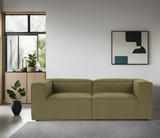 Sofa s 2 sjedala Fora 2 sjedala - zelena