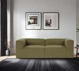 Sofa s 2 sjedala Fora 2 sjedala - zelena