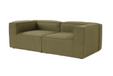Sofa s 2 sjedala Fora 2 sjedala - zelena