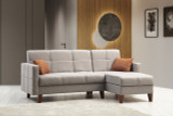 Sofa Garnitura Polya L - Svijetlo siva