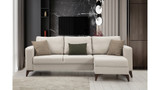 Kutna sofa-krevet Kristal Odmor 2+Kutni - Bež