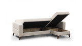 Kutna sofa-krevet Kristal Odmor 2+Kutni - Bež