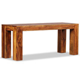 Klupa Masivno Sheesham Drvo 110x35x45 cm