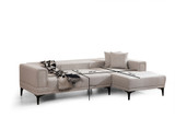 Kutna sofa-krevet Horizont desno - Ecru Kutna sofa-krevet Horizont desno - Ecru