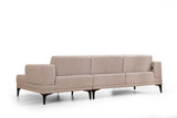 Kutna sofa-krevet Horizont desno - svijetlo smeđa Kutna sofa-krevet Horizont desno - svijetlo smeđa