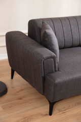 Kutna sofa-krevet Hamlet desno- tamno siva Kutna sofa-krevet Hamlet desno- tamno siva