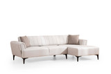 Kutna sofa-krevet Hamlet desno- Ecru Kutna sofa-krevet Hamlet desno- Ecru
