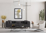 Sofa s 3 sjedala Gio 3 sjedala - antracit