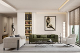Sofa s 3 sjedala Gio 3 sjedala - zelena