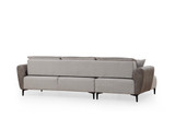 Kutna sofa-krevet Aren lijevo - Gray