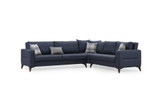Kutna sofa-krevet Kristal 3+Kutni+2 - Antracit