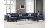 Kutna sofa-krevet Kristal Rest 3+Kutna+2 - Antracit