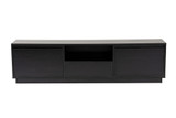 TV stalak Vanguard - drvo crna