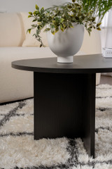 Stolić za kavu Sable - drvo crno