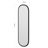 Ogledalo Magnum - crna