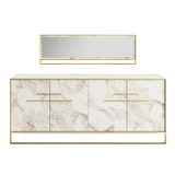 Konzola Polka Aynali - Bijela