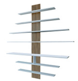 TV jedinica Zebra - bijela, orah