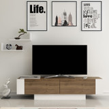 TV stalak Matera - orah, bijeli