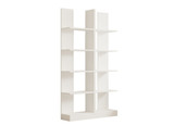 Polica za knjige İkiz - bijelo
