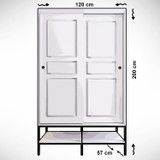 Ormar Martin 120 - Bijeli