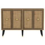 Konzola Ansel - hrast safir, zlato