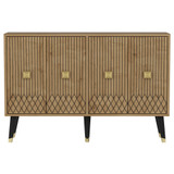 Konzola Carbın - hrast safir, zlato