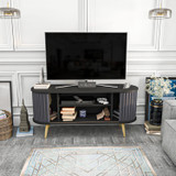 TV stalak Stor - crna, antracit