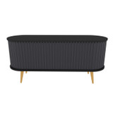 TV stalak Stor - crna, antracit