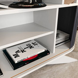 Kredenc Stor - bijela, antracit