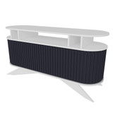 Kredenc Stor - bijela, antracit